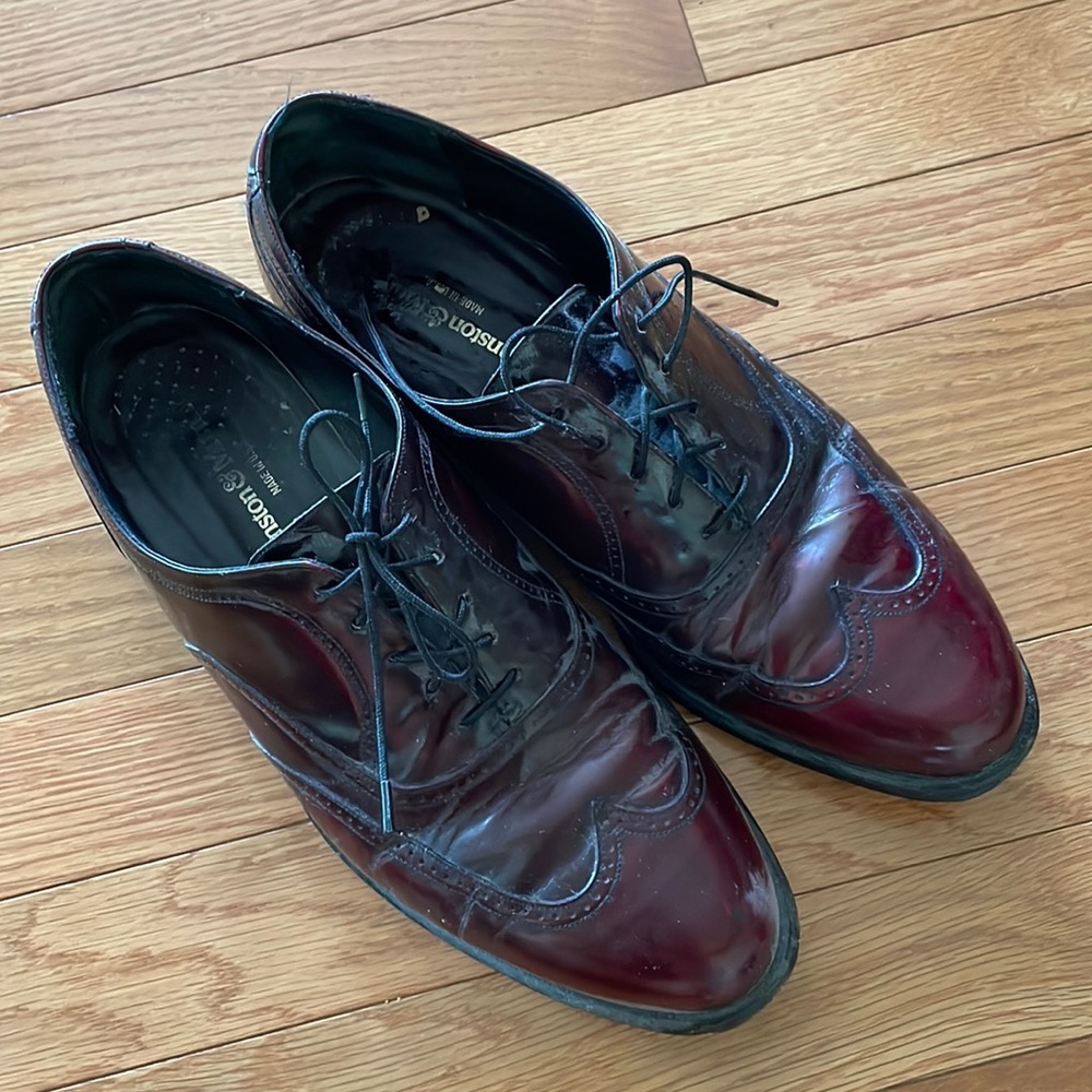 Johnston & Murphy Wintip shoes